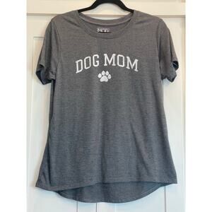 Modern Lux "DOG MOM" Gray short sleeve tee XL